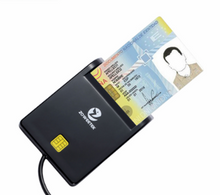 Load image into Gallery viewer, USB EMV Smart Card Reader for ISO 7816 EMV Chip Card Reader