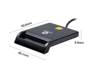 USB EMV Smart Card Reader for ISO 7816 EMV Chip Card Reader